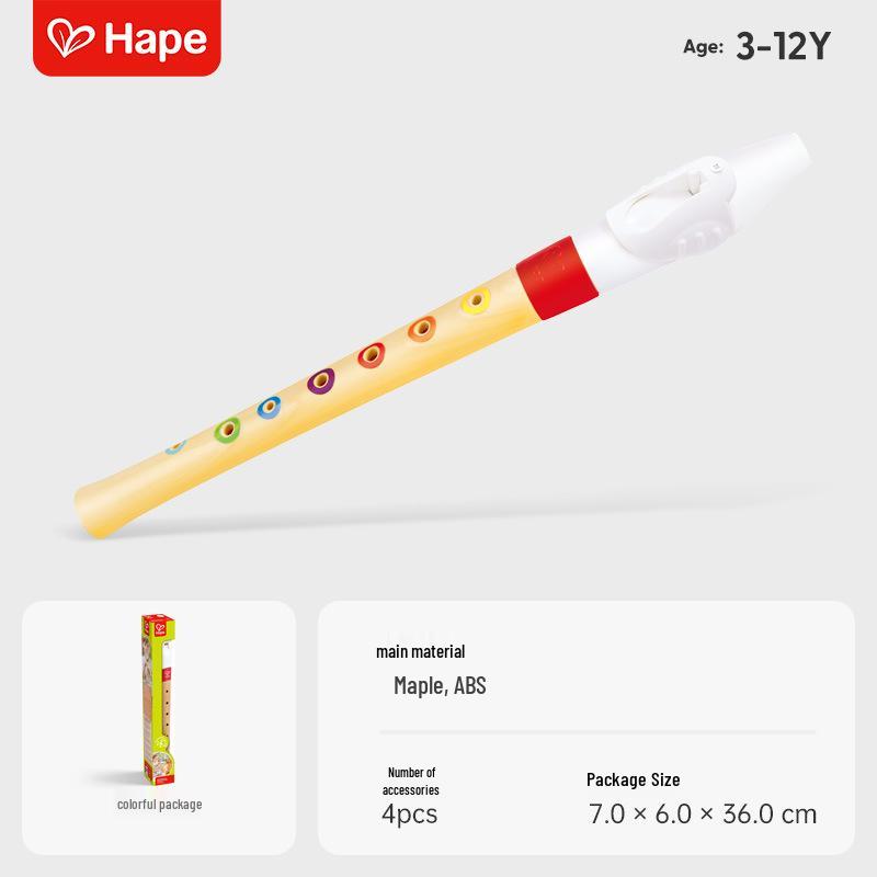 Hape Little Musician Recorder: Children s Wind Instrument for Early Music Education