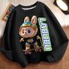 Children's Casual Round-neck Hoodies, Cute Long-sleeved Hoodies for Boys and Girls In Spring and Autumn