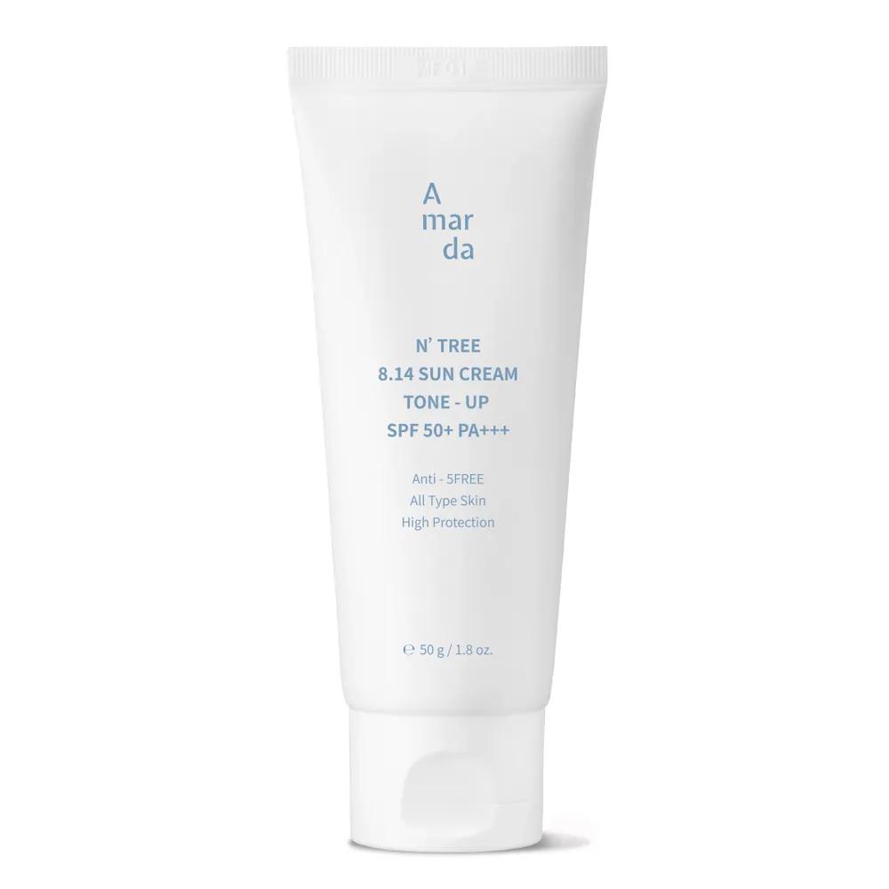 

A mar da Entry Sun Cream 50g (SPF50+) No White Cast, No Eye Irritation, UV Protection, Tone-up