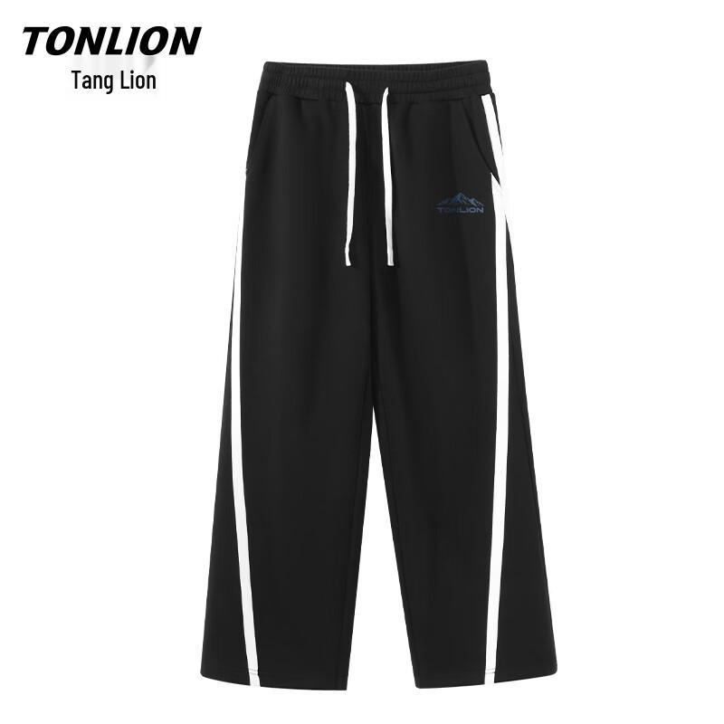 TonLion Men s Loose-Fit Casual Straight-Leg Trousers XL