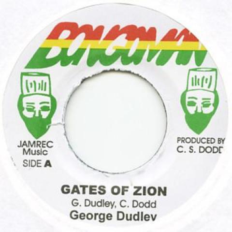 7inch Record GEORGE DUBDLEY - Gates Of Zion / Dub none Studio One Jamaica Reggae, Ska & Dub Used