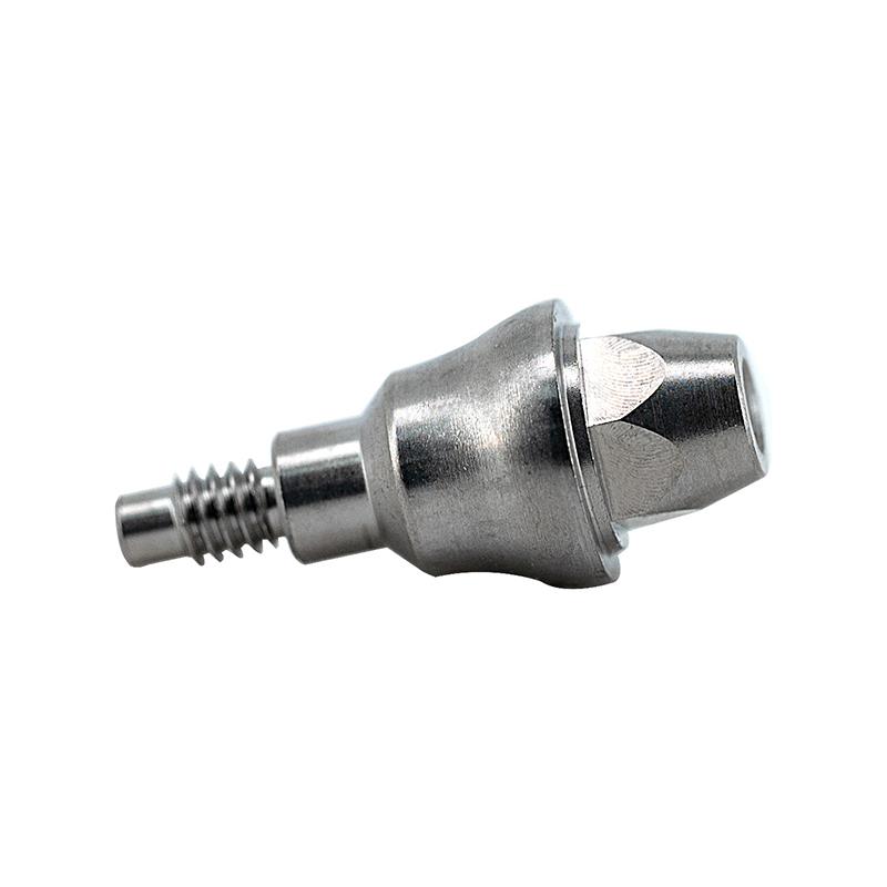 1 Set Right-Angle Base Platform Immediate Repair Implant Replacement Temporary Titanium Substrate Protective Cap