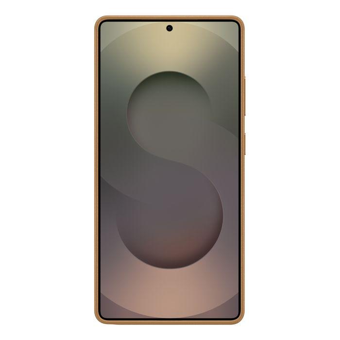 Coque Pour Samsung Galaxy S25 Ultra Cuir d'Origine Kindsuit Samsung Dorée