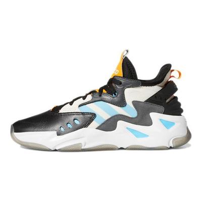 Neo Blazeon Fabric Round Toe Lace-Up Slip-Resistant Durable Low-Top Casual Shoes Men Sneaker Black Blue GZ3913
