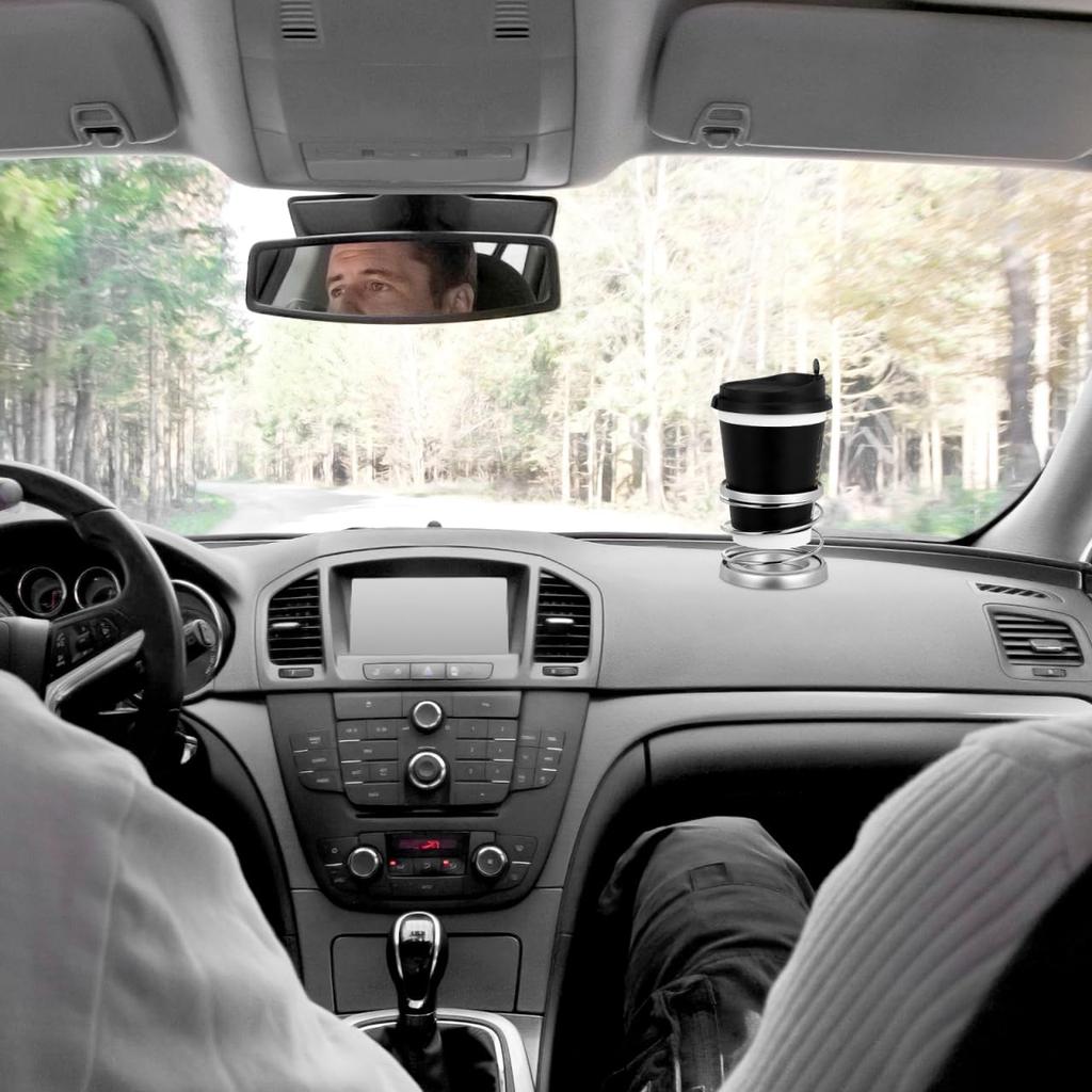 FUNOMOCYA Drink Holder Spring Cup Holder Adhesive for Free Shipping