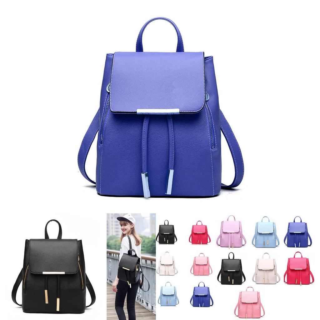 Elegant Fashion Women Girls Backpack For Travel School Handbag And Clutch Bag