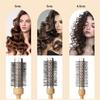 Fast Blow Drying Aluminum Hairbrush With Hollow Design For Efficient Heat Management For Everyday Hair Styling