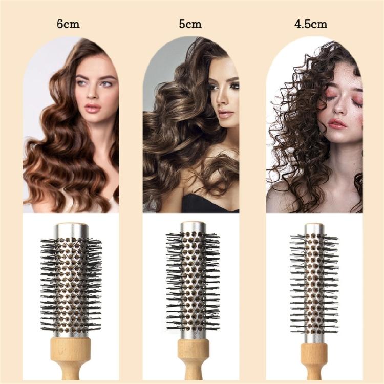 Fast Blow Drying Aluminum Hairbrush With Hollow Design For Efficient Heat Management For Everyday Hair Styling