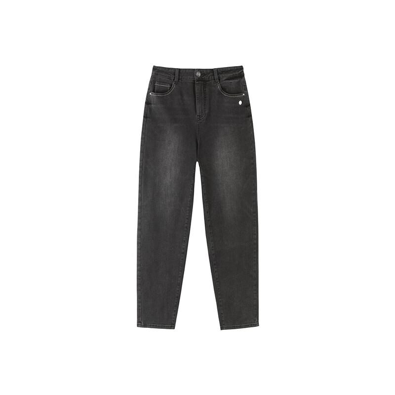 Peacebird Women's High-Waist Harem Tapered Dad Jeans