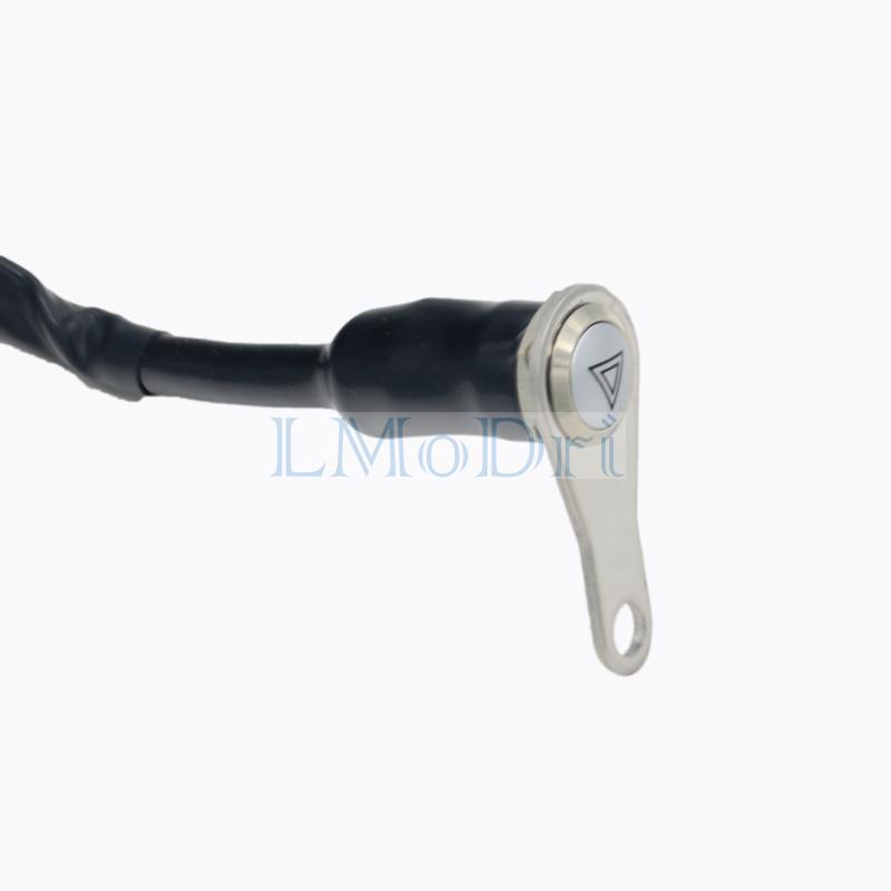 Motorcycle Switch ON-OFF Handlebar Adjustable Mount Waterproof DC12V ATV Headlight Warning Switches Button With LED