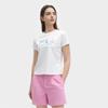 Fila Heritage Logo Letter Short Sleeve T-Shirt Women Tops White F11W428110FWT