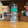 2025 Beer Rietjesbeker - Schattige Glazen Mok van 19oz met Rietje, Grote Capaciteit