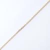 Flour Necklace K18 Yellow Gold/diamond Flour 1.8g Women Used