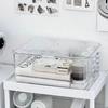 Acrylic Clear Clamshell Storage Organizer Box Multi-Purpose Stationery Essentials For Home Office