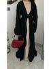 Pure Beauty Bow Long Robe Dress Abaya - Loriya 2025, Europe, America & Middle East Style, Model LR962