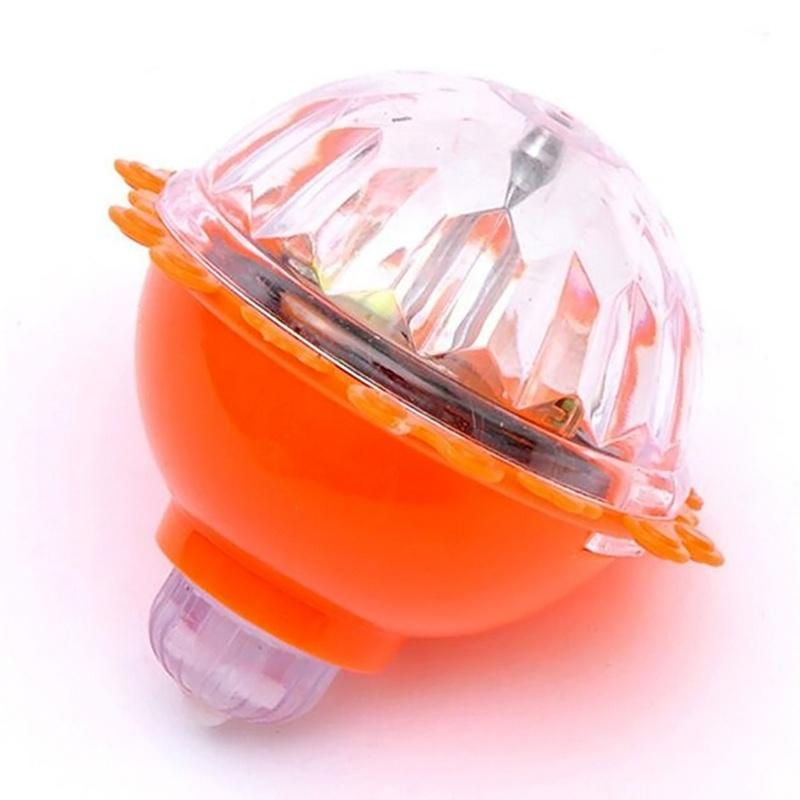 Building Toys Kids Toy Vinyl Gyro Colorful Flash Light-emitting Red Laser Line Gyro