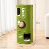 Multi-layer Felt Cat Tree & Scratcher: Anti-scratch, Lint-free, Wear-resistant Toy & Sleeping Nest