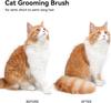 Cat Brush for Shedding, Cat Brushes for Indoor Cats, Cat Brush for Long or Short Haired Cats, Cat Hair Brush Cat Grooming Deshedding Brush