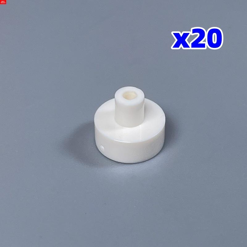 Toksik Olmayan Moc Tuğlalar Mum Sapı Tutucu Yuvarlak 1X1 Açık Sap 37762 20482 85861 Aksesuarlar Model Eğitici Çocuk Oyuncak Yapı Blokları