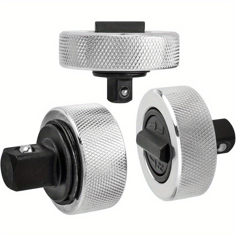 3-teiliges Mini-Ratschen-Steckschlüssel-Set Kohlenstoffstahl-Ratsche Steckschlüssel Finger Umkehrbar Daumenrad Steckschlüssel 1/2 3/8 1/4 Zoll