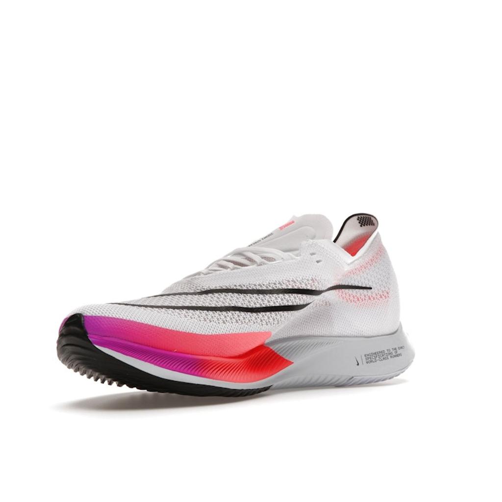 Nike ZoomX Streakfly White Flash Crimson Unisex Sneakers Hyper-Violet Black DJ6566-100