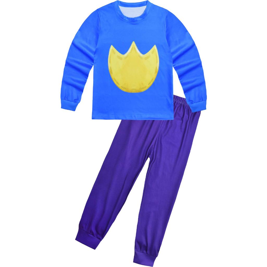 Cosplay Clothing Detective Dog Cat Printed Kids Unisex Clothing Sets