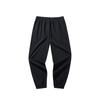 Anta Comfortable Breathable Solid Color Mid-Rise Jogger Knit Sports Pants Women Bottoms Black 162448306S-2