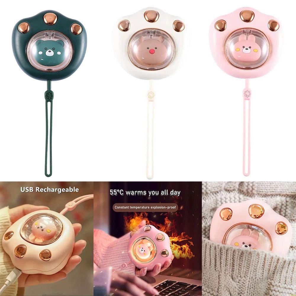 Mini Cat's Claw Hand Warmer Rechargeable Pocket Warmer Cute Electric Heater Office