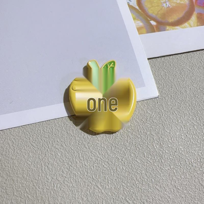 Malowany brelok z klamrą jabłkową na wiosnę do samodzielnego wykonania ozdoby do torby lub dekoracji samochodu