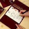 Elegant High-End Wedding Invitation Card