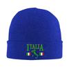 Italia Warm Knitted Cap Fashion Bonnet Hat Autumn Winter Outdoor Beanies Hats for Men Women Adult