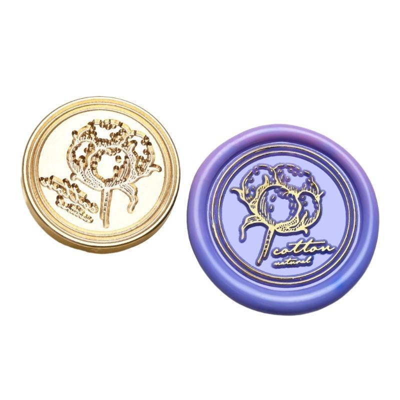  Scrapbooking Theme Wax Seal Stamp Head for Sealing Wedding Invitations Appreciation Card Envelope Party Invitation