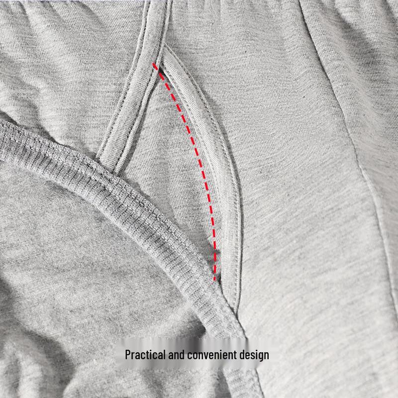 Qipilang Men's Ice Silk Breathable Seamless Mid-Waist Briefs