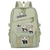 Panda Huahua Cartoon Printing Primary And Secondary School Students High Value Backpack Large Capacity Versatile School Bag