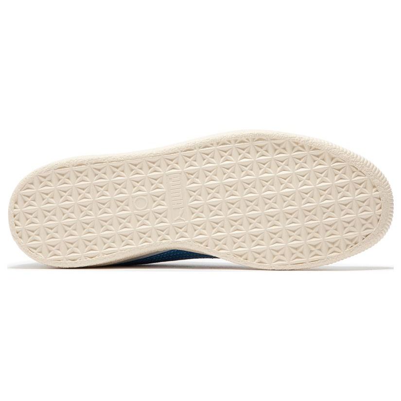 Puma Clyde TM Unisex Sneakers Grey Glacial-Grey Royal-Sapphire 392140-01
