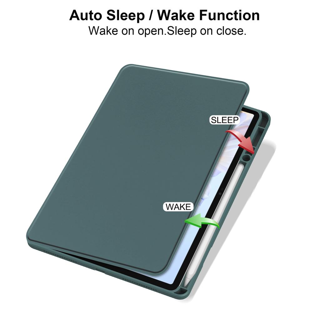 Case for Redmi Pad 2 11 inch Acrylic Spinning Book Model Tablet Cover with Auto Wake