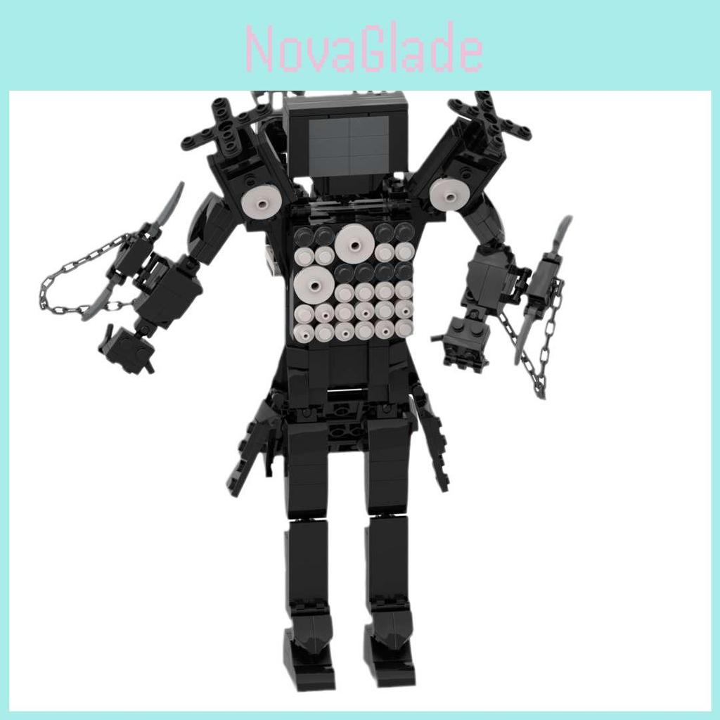 New Titan Television People Toy With Toilet People And Surveillance People Compatible With Lego Diy Building Blocks