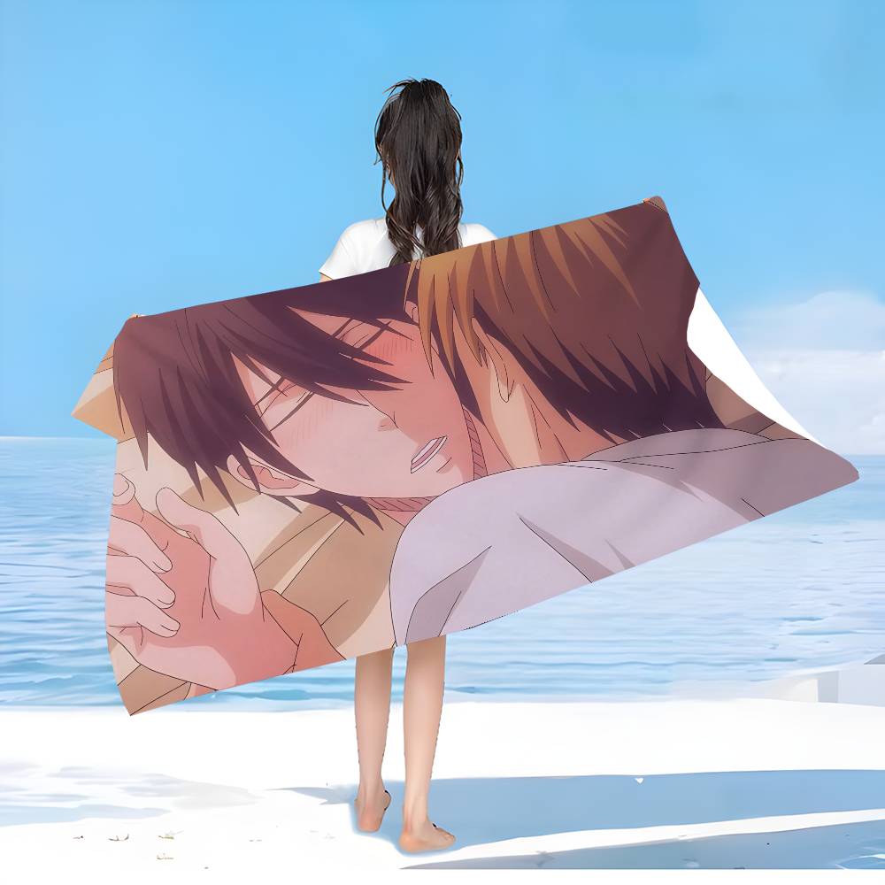 

Dakaretai Otoko Odosarete Imasu Anime Big Microfiber Beach Towels Quick Dry Sand Beach Towels Pool Towel Travel Swim Pool Yoga W30*H60(CM)