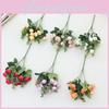 Simulation Bud Rose Flower Wedding Decoration Home Living Room Decoration Flower