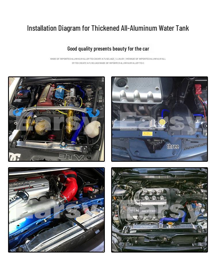 Fits Subaru Forester 08-19 Models 2.0/2.5 All-Aluminum Enlarged Radiator