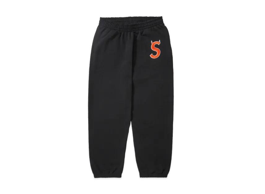 Supreme Devil S Logo Sweatpant "Black"