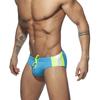 Badetrusser for menn Trunks Fargeblokkering Mote Tight Fit Sexy badetøy Strandklær Soling Surfing GYM