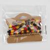 Country Flag Beaded Bracelet Set Multilayer Elastic Jewelry for Fans