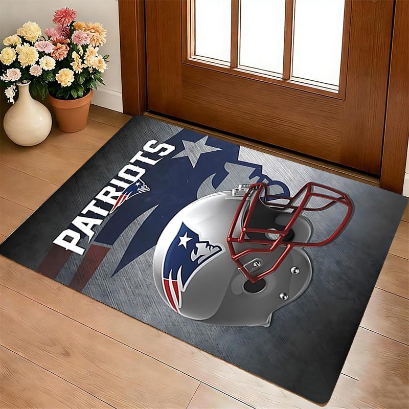 Patriots Helmet Living Room Nonslip Area Rug Soft Carpet For Bedroom Game Playroom Sofa Office Home Decor Doormat Christmas Gift C926234