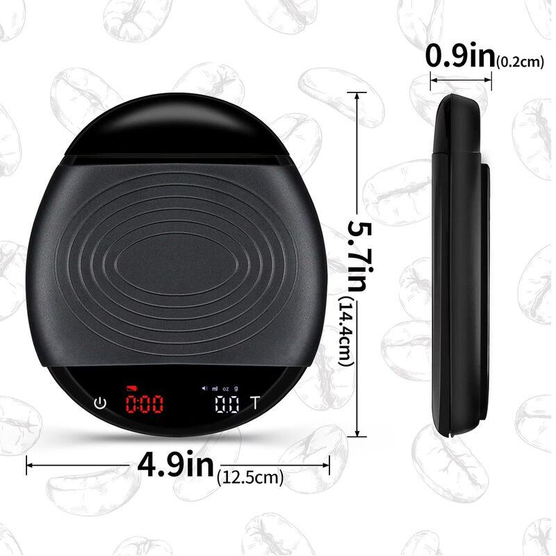 Miling Precision Coffee Scale with Timer (CN version) черный