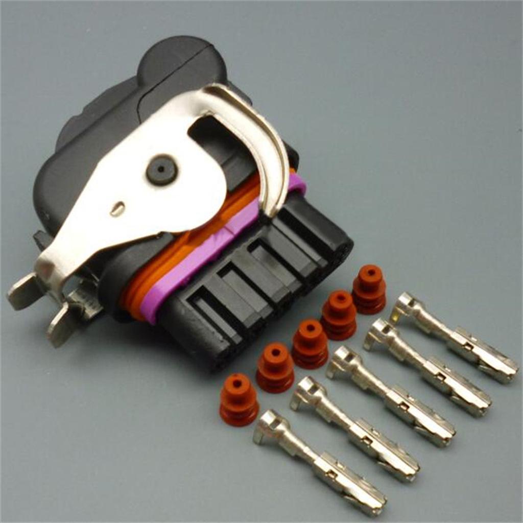 Replace 18242000000 5 Pin Wiper Motor Plug Generator Socket Waterproof Wiring Harness for Great Wall Auto Accessories