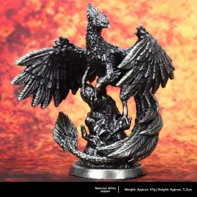 Cupronickel Metal Demon Undead Miniatures Fantasy RPG Tabletop Game Figures for Pathfinder & Similar Tabletop Gaming