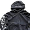 European and American Y2K Street Trendy Printed Long Sleeve Hoodie Retro Coat