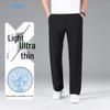Kangbo Men's Slim-Fit Straight-Leg Business Pants
