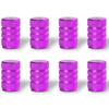 8Pc Tire Valve Caps Tyre Rim Stem Cover Dust Proof Auto Wheel Cap Aluminum Alloy Nipple Caps for Cars and Motorcycles Bikes